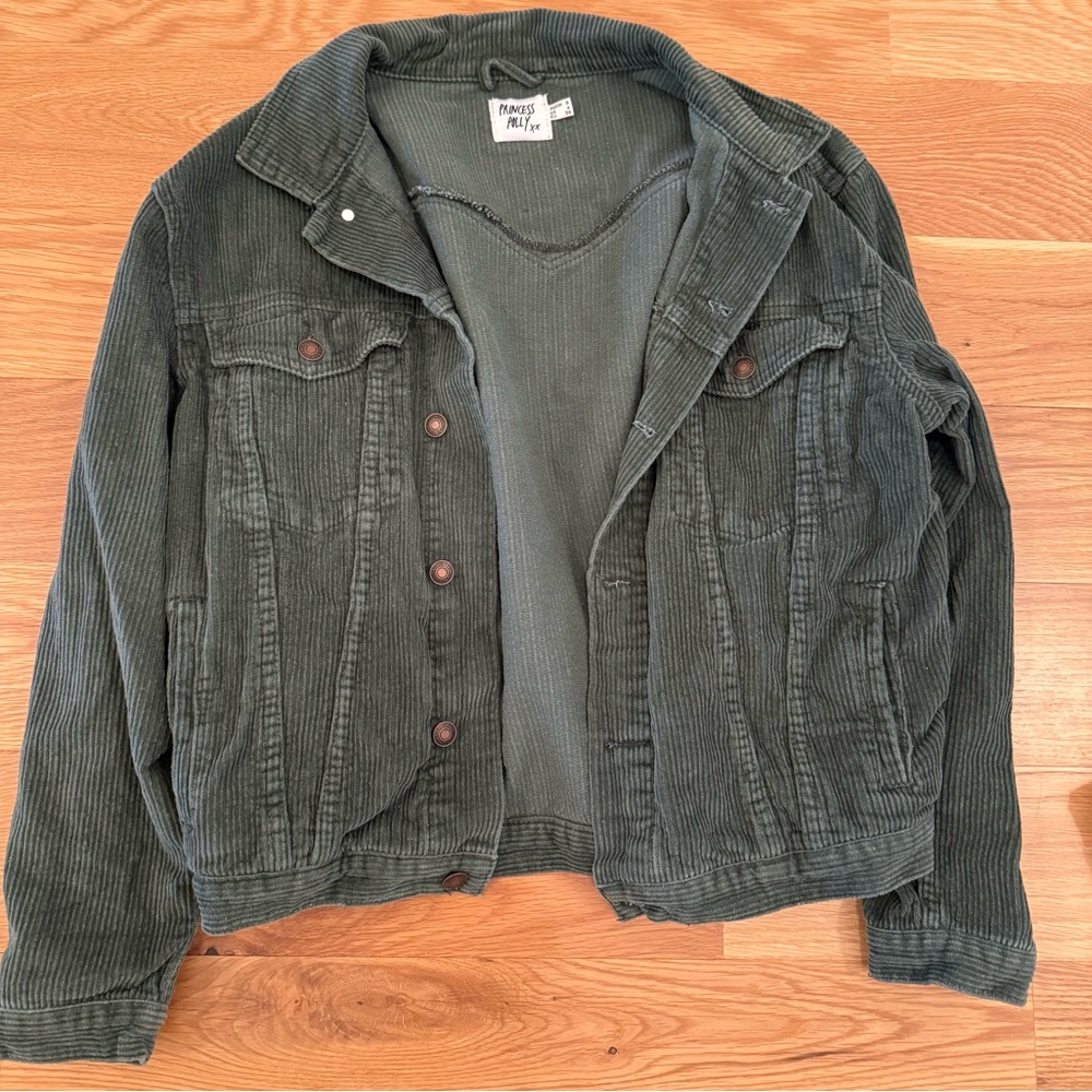 Princess Polly Green Jacket